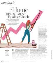 Better Homes & Gardens October 2023 Magazine Article: Home IMPROVEMENT Reality Check
