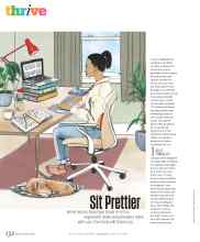 Better Homes & Gardens October 2023 Magazine Article: Sit Prettier