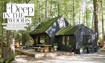 Better Homes & Gardens October 2023 Magazine Article: Deep IN THE WOODS