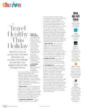 Better Homes & Gardens November 2023 Magazine Article: Travel Healthy This Holiday
