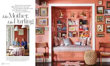 Better Homes & Gardens November 2023 Magazine Article: Like Mother, Like Darling