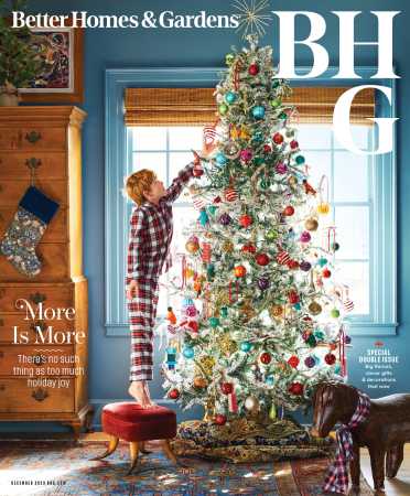 Better Homes & Gardens December 2023 Magazine Cover
