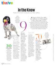 Better Homes & Gardens December 2023 Magazine Article: In the Know