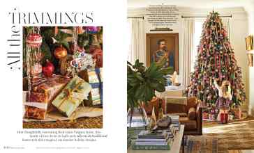 Better Homes & Gardens December 2023 Magazine Article: All the TRIMMINGS