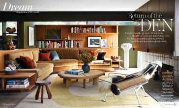 Better Homes & Gardens January/February 2024 Magazine Article: Return of the DEN