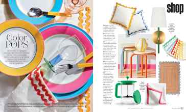 Better Homes & Gardens March 2024 Magazine Article: Color POPS