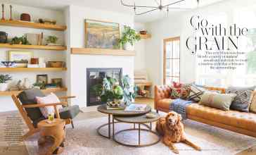 Better Homes & Gardens March 2024 Magazine Article: Go with the GRAIN