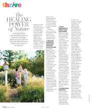 Better Homes & Gardens April 2024 Magazine Article: The HEALING POWER of Nature