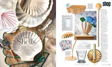 Better Homes & Gardens July/August 2024 Magazine Article: Shells