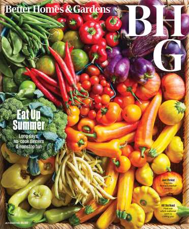 Better Homes & Gardens July/August 2024 Magazine Cover