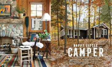 Better Homes & Gardens October 2024 Magazine Article: HAPPY LITTLE CAMPER
