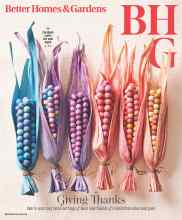 Better Homes & Gardens November 2024 Magazine Cover