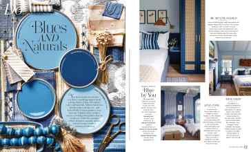 Better Homes & Gardens November 2024 Magazine Article: Blues AND Naturals