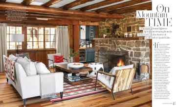 Better Homes & Gardens November 2024 Magazine Article: On Mountain TIME