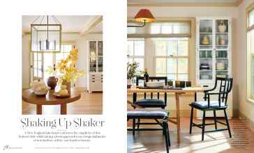 Better Homes & Gardens November 2024 Magazine Article: Shaking Up Shaker