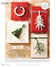 Better Homes & Gardens December 2024 Magazine Article: Top It Off
