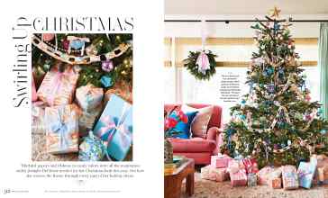 Better Homes & Gardens December 2024 Magazine Article: Swirling Up CHRISTMAS