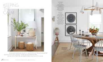 Better Homes & Gardens January/February 2025 Magazine Article: KEEPING THE CALM