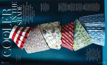 Better Homes & Gardens January/February 2025 Magazine Article: COOLER IN THE SHADE