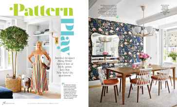 Better Homes & Gardens January/February 2025 Magazine Article: Pattern Play