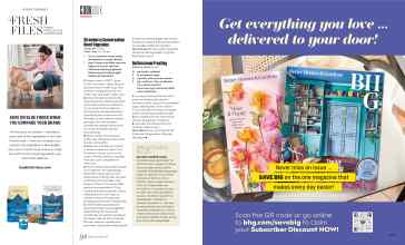 Better Homes & Gardens January/February 2025 Magazine Article: Page 92