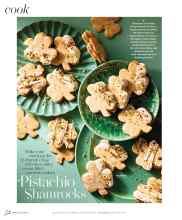 Better Homes & Gardens March 2025 Magazine Article: Pistachio Shamrocks