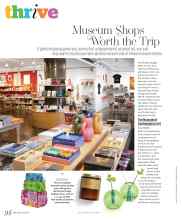 Better Homes & Gardens March 2025 Magazine Article: Museum Shops Worth the Trip