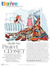 Better Homes & Gardens April 2025 Magazine Article: Health Nut Project CLOSET
