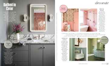Better Homes & Gardens May 2025 Magazine Article: Bathed in Color