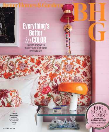 Better Homes & Gardens June 2025 Magazine Cover