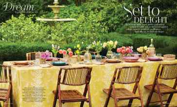 Better Homes & Gardens June 2025 Magazine Article: Set to DELIGHT