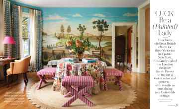 Better Homes & Gardens June 2025 Magazine Article: LUCK Be a (Painted) Lady