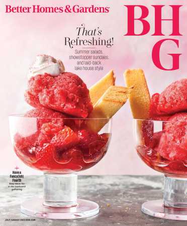 Better Homes & Gardens July/August 2025 Magazine Cover