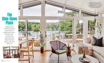 Better Homes & Gardens July/August 2025 Magazine Article: The Slow-Down Place
