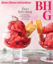 Better Homes & Gardens July/August 2025 Magazine Cover