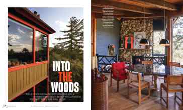 Better Homes & Gardens September 2025 Magazine Article: INTO THE WOODS