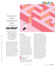 Better Homes & Gardens October 2025 Magazine Article: So, You've Been Diagnosed with Cancer. Now What