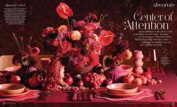 Better Homes & Gardens November 2025 Magazine Article: Center of Attention