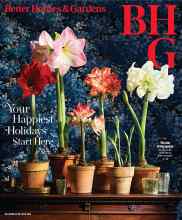 Better Homes & Gardens December 2025 Magazine Cover