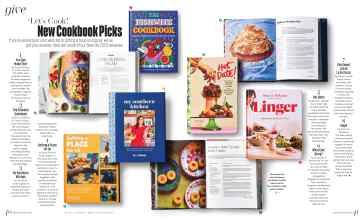 Better Homes & Gardens December 2025 Magazine Article: New Cookbook Picks
