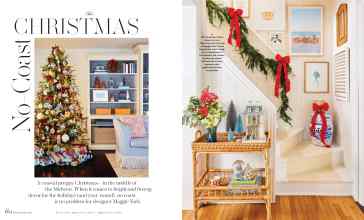 Better Homes & Gardens December 2025 Magazine Article: No-Coast CHRISTMAS