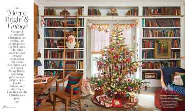 Better Homes & Gardens December 2025 Magazine Article: Merry Bright & Vintage