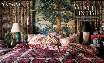 Better Homes & Gardens January/February 2026 Magazine Article: Woven IN TIME
