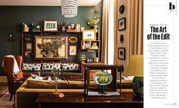 Better Homes & Gardens January/February 2026 Magazine Article: The Art of the Edit