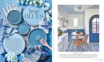 Better Homes & Gardens January/February 2026 Magazine Article: True BLUES