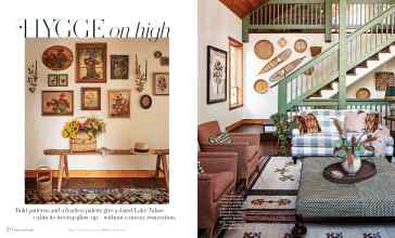 Better Homes & Gardens January/February 2026 Magazine Article: HYGGE on high