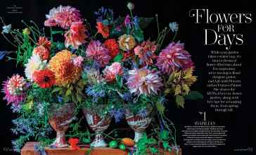 Better Homes & Gardens January/February 2026 Magazine Article: Flower FOR Days