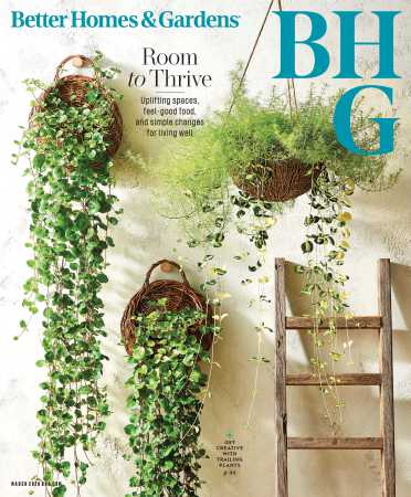 Better Homes & Gardens March 2026 Magazine Cover