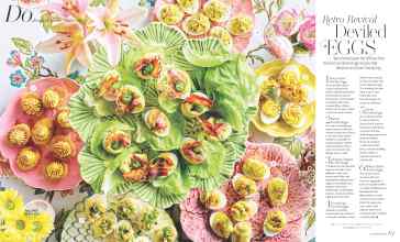 Better Homes & Gardens April 2026 Magazine Article: Deviled EGGS