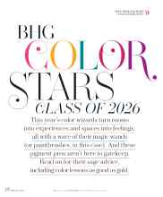 Better Homes & Gardens June 2026 Magazine Article: BHG COLOR STARS CLASS OF 2026